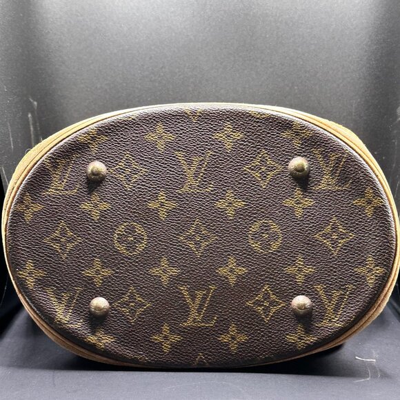 Louis Vuitton LV Monogram Petit Bucket Vintage w/dust bag & COA -‎ GUC - Picture 5 of 16